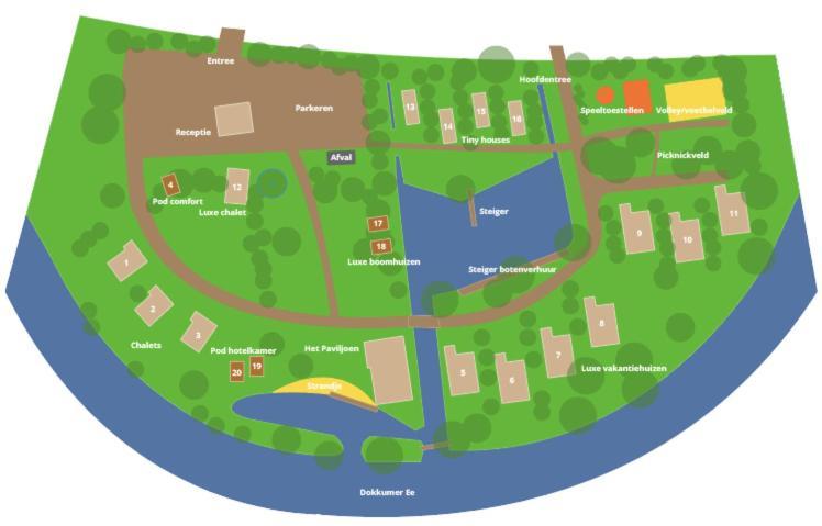 Pod Hotelkamer Aan Het Water Dokkum Luaran gambar